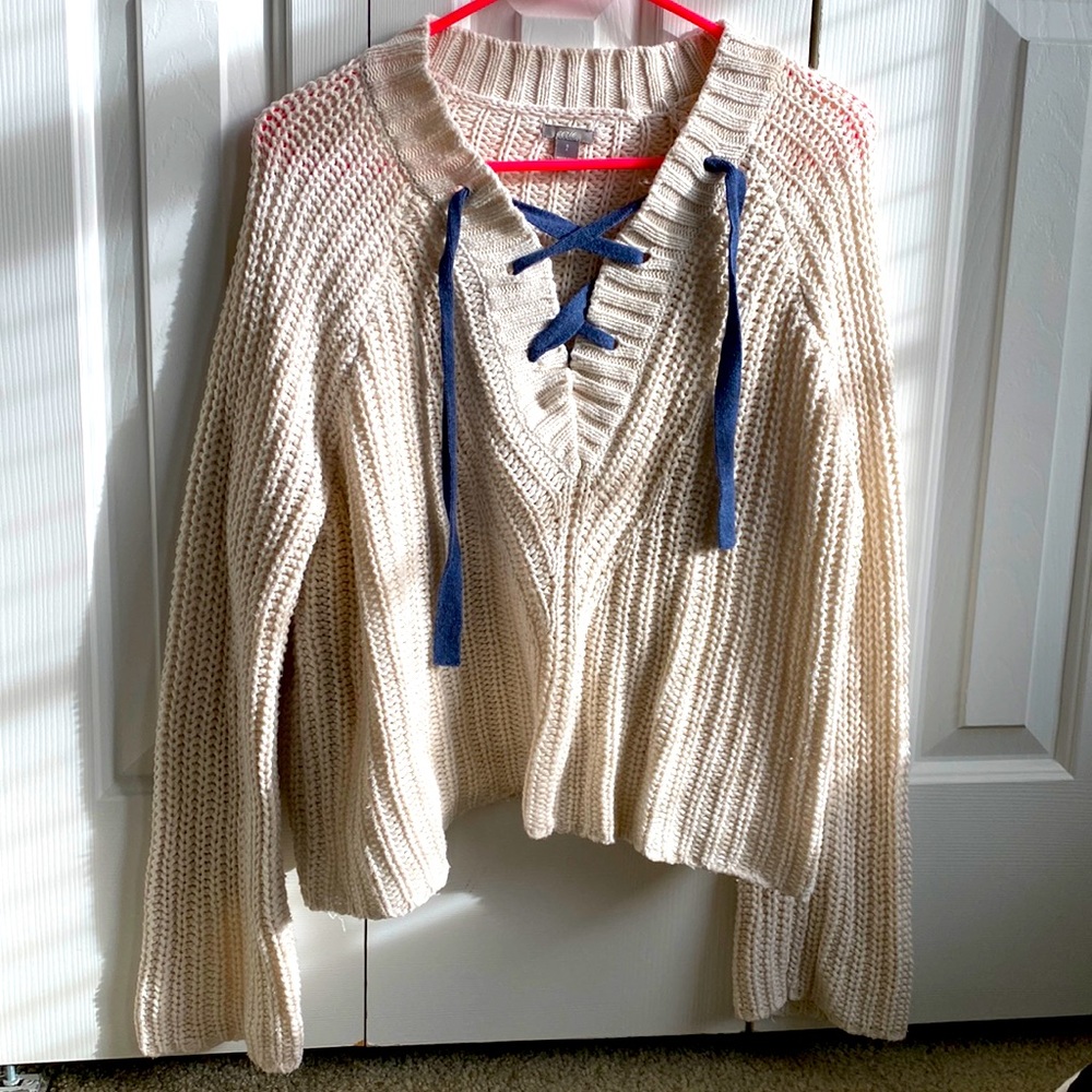 Cream colored, Aerie, Size Small, Sweater